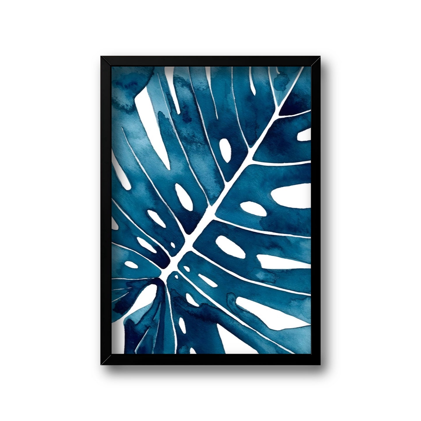 Blue leafs collection set