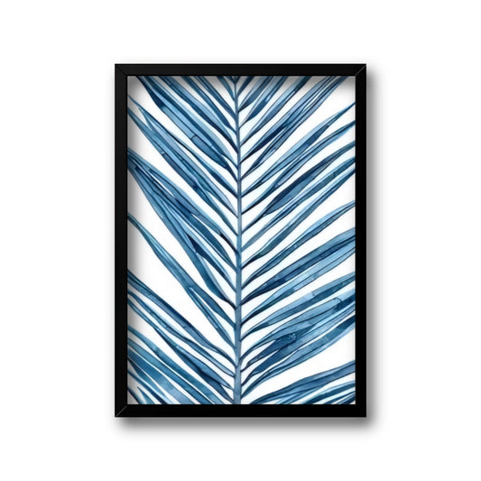 Blue leafs collection set