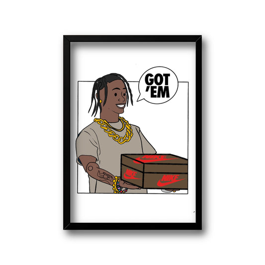 Travis scott 3 pack collection set