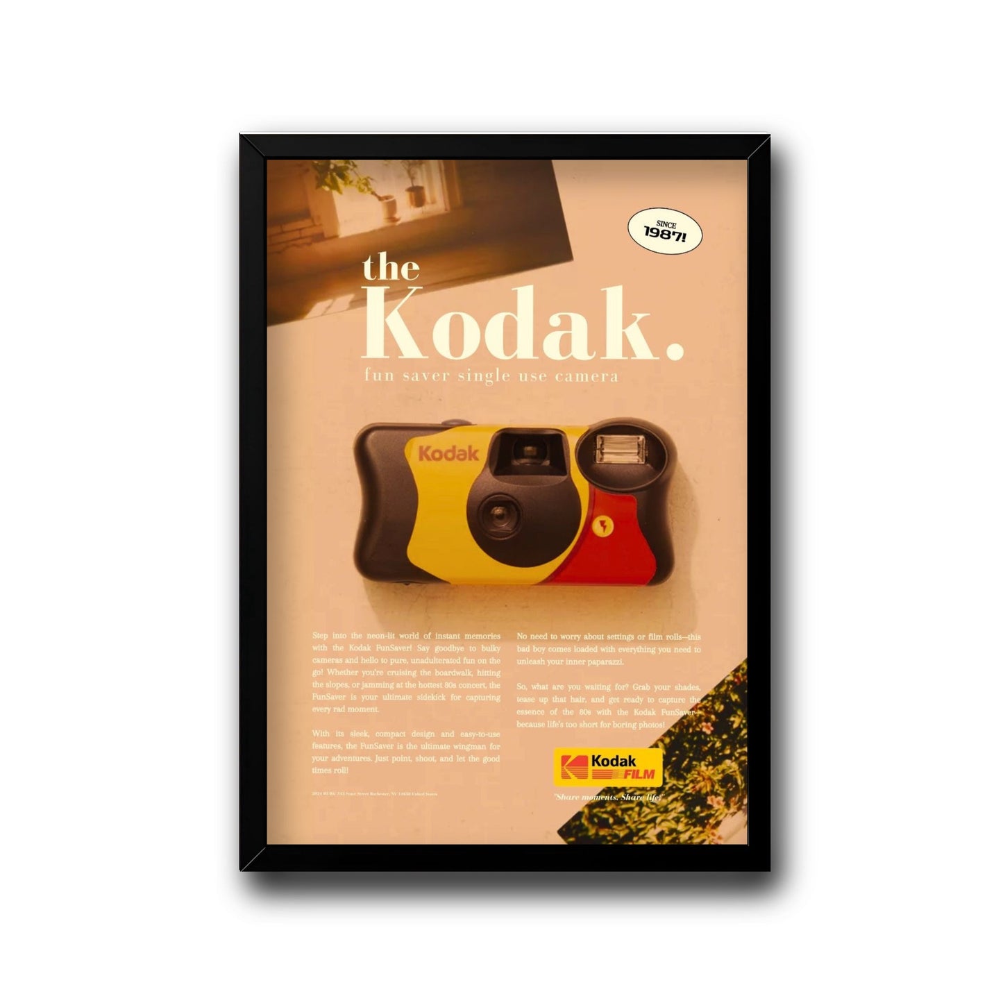 The kodak frame