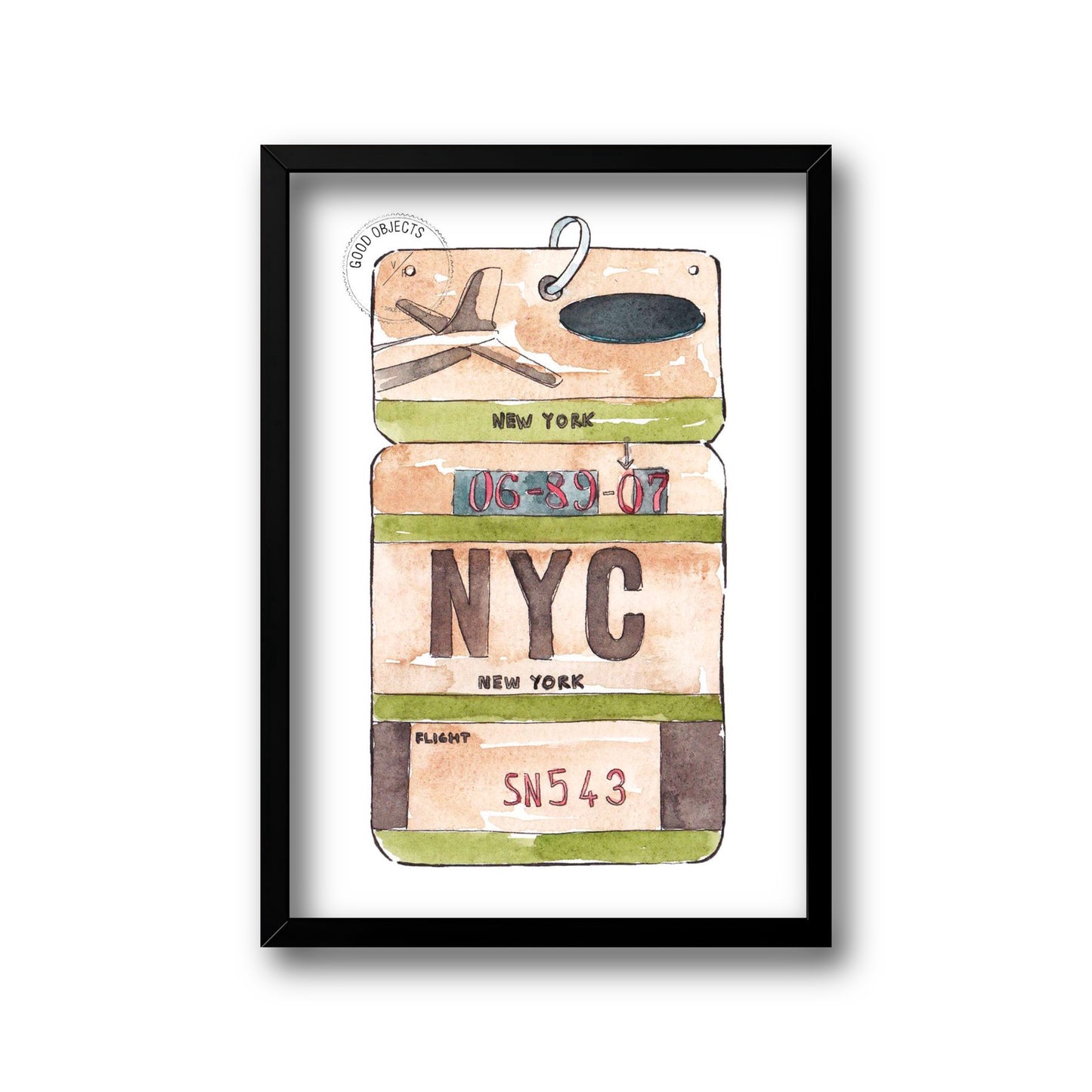 One way ticket to NYC !! Collection set