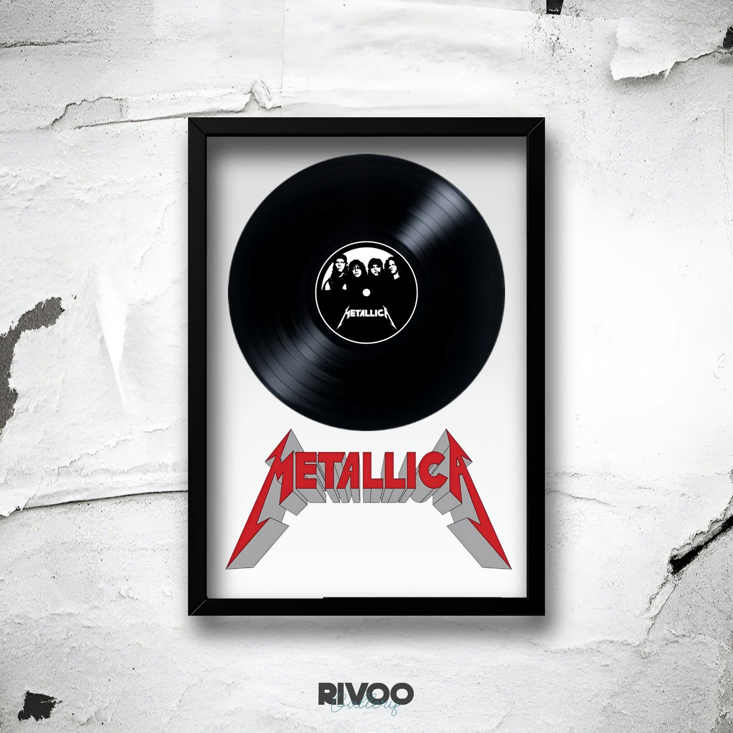 Metallica framed vinyl