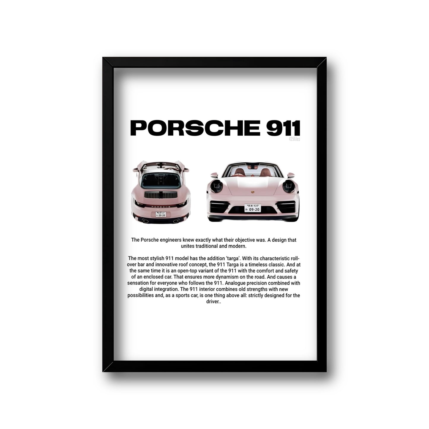 Pinky Porsche collection set