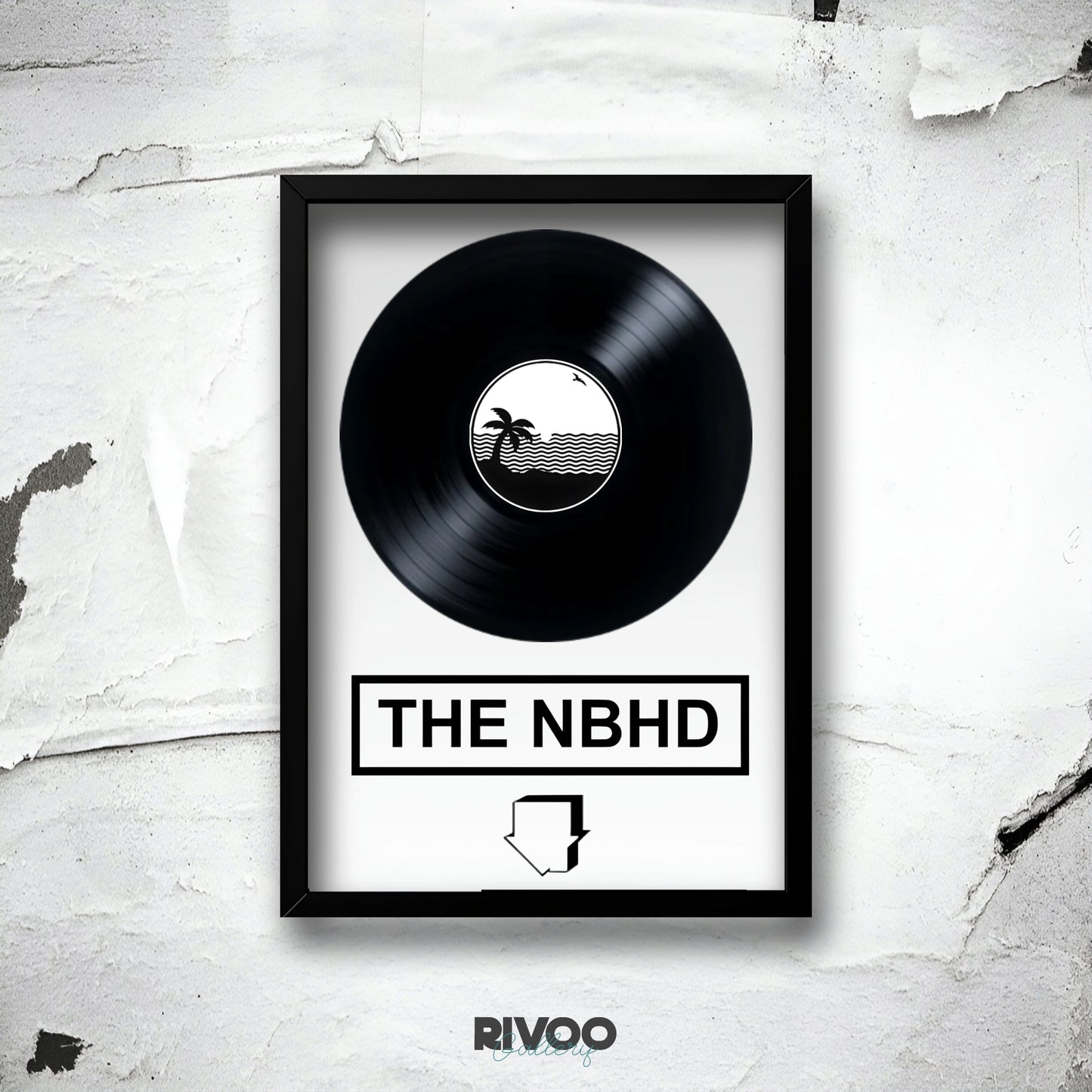 The NBHD framed vinyl