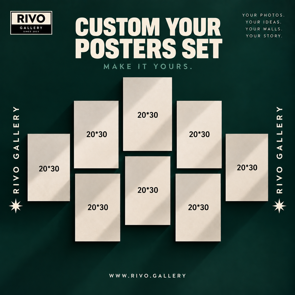 Custom your posters set