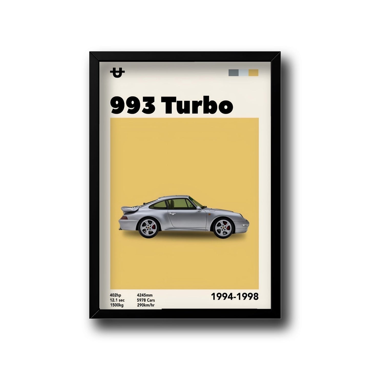 Porsche 993 turbo frame