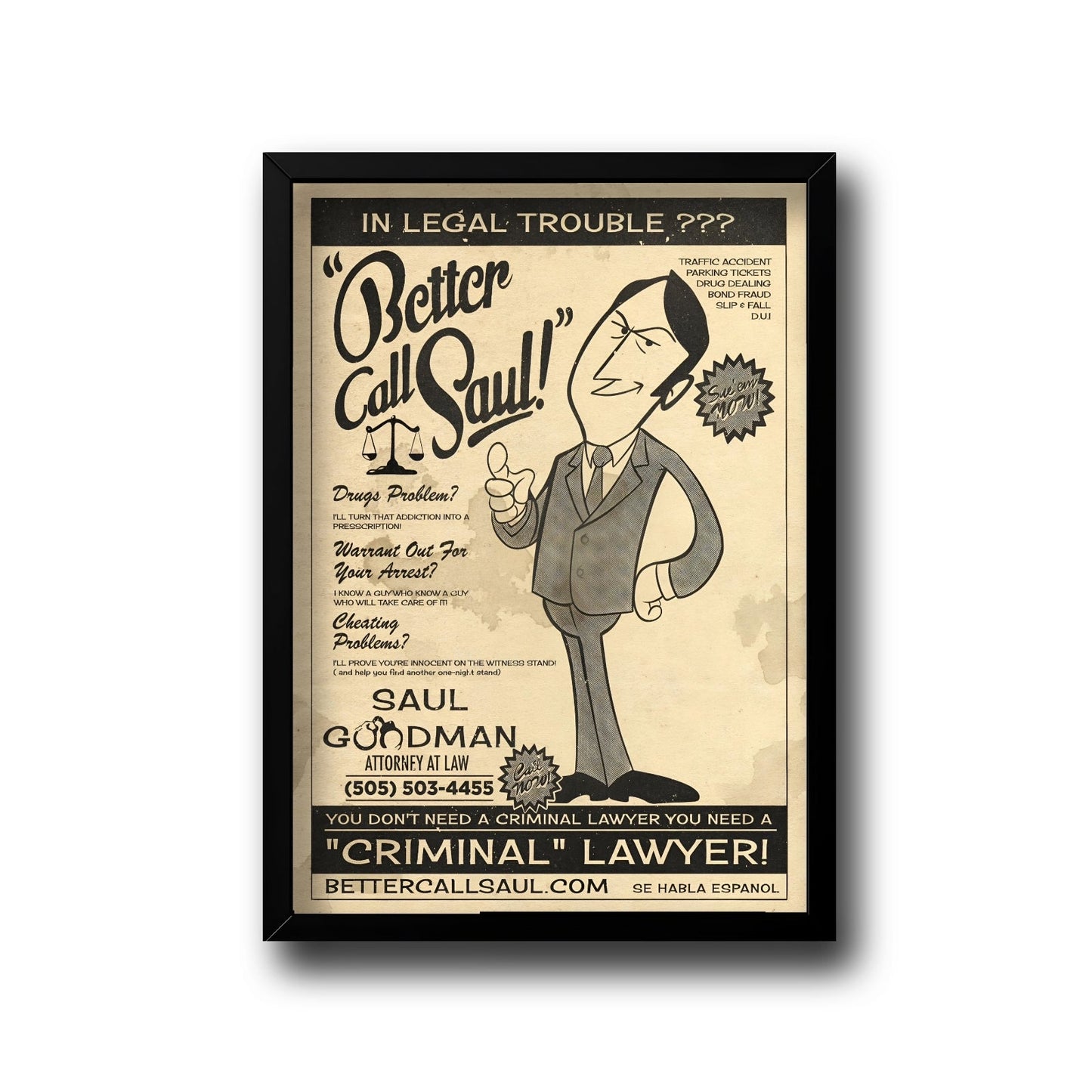 Better calll saul frame