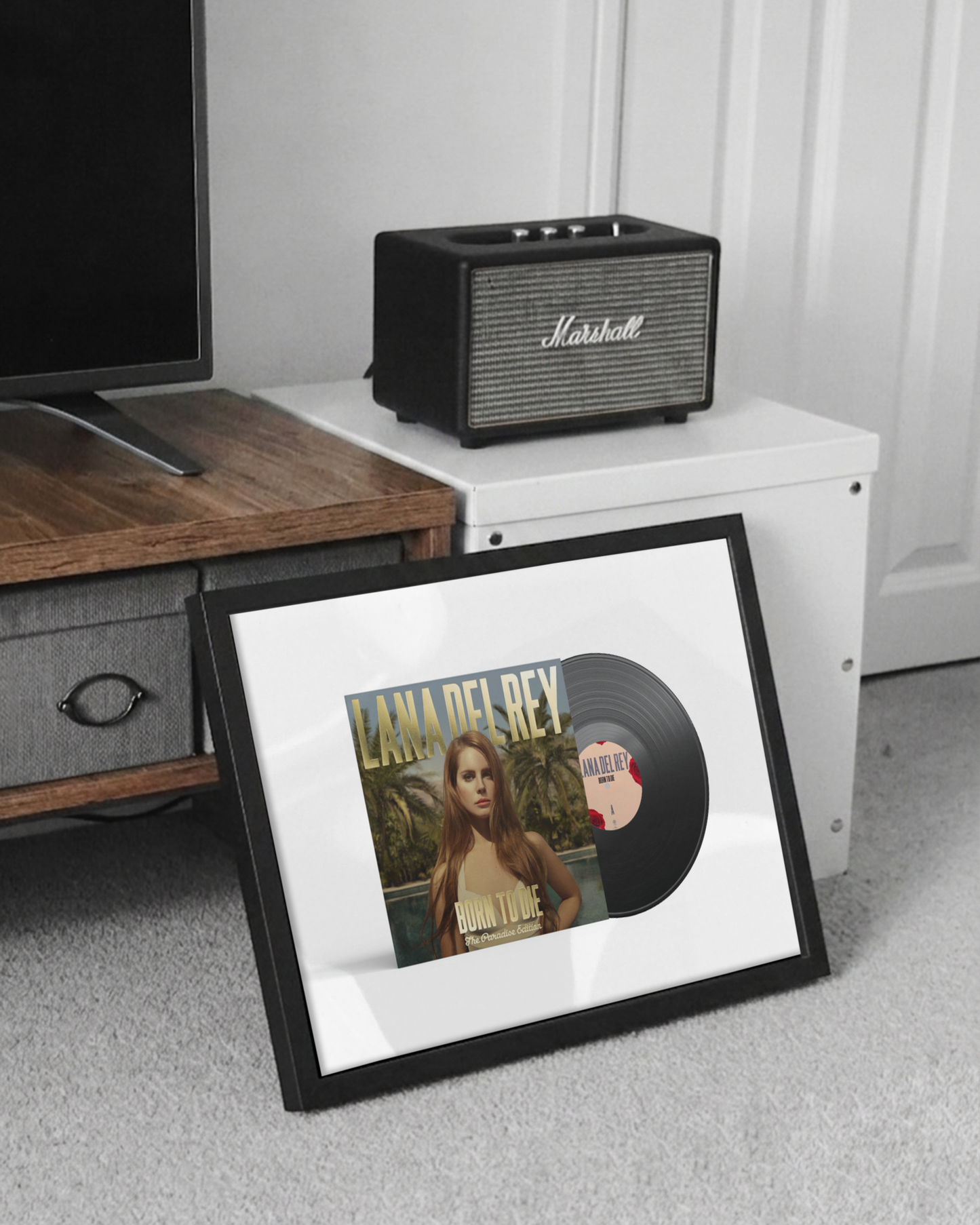 Lana del ray framed vinyl