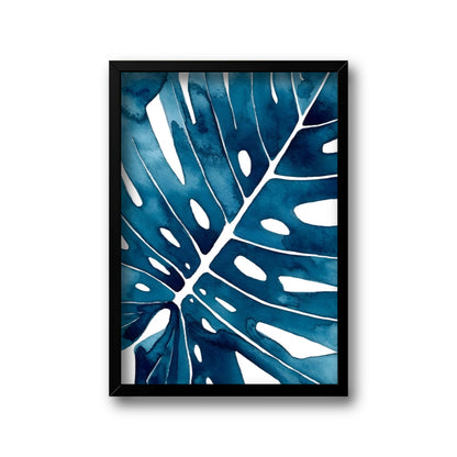 Blue leafs collection set