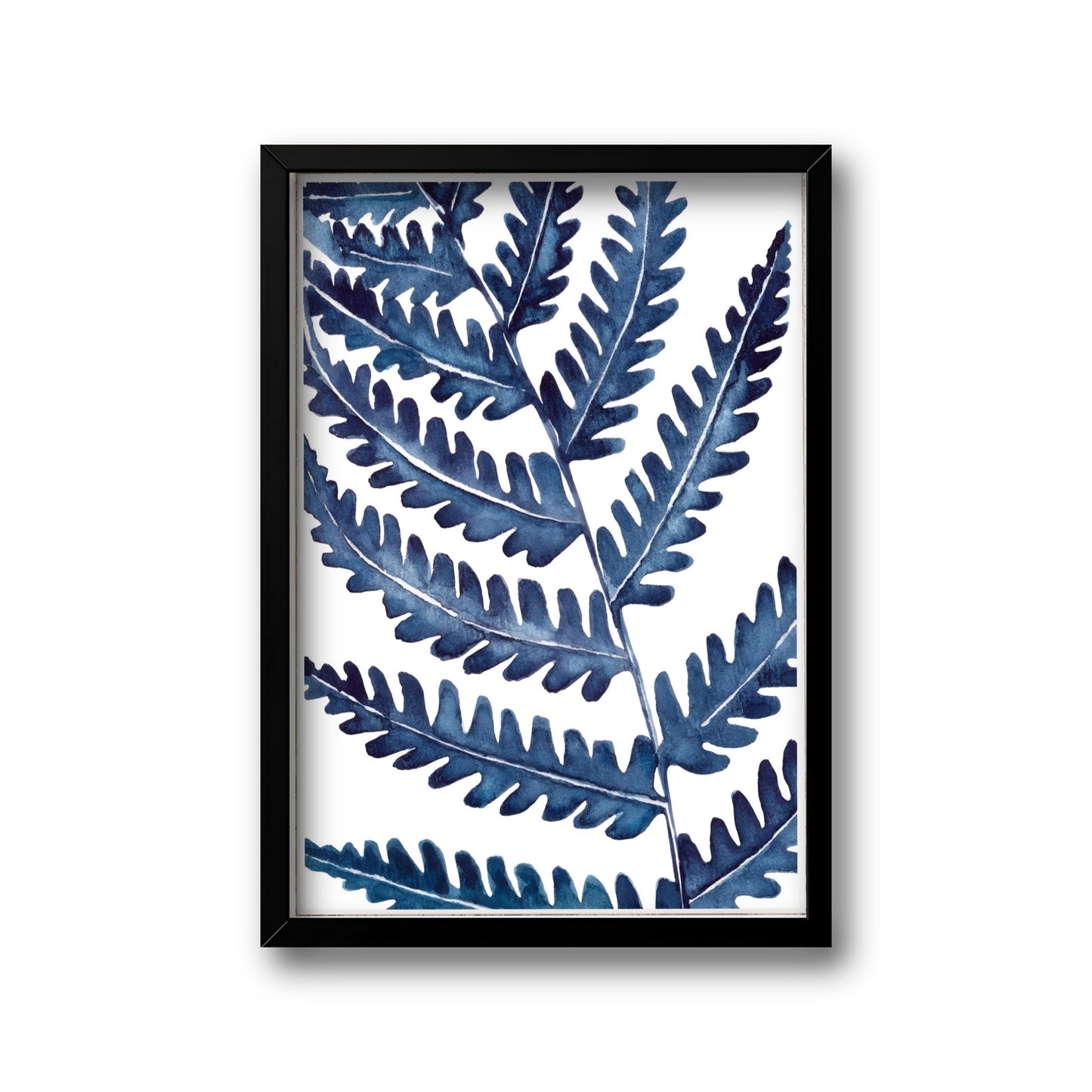 Blue leafs collection set
