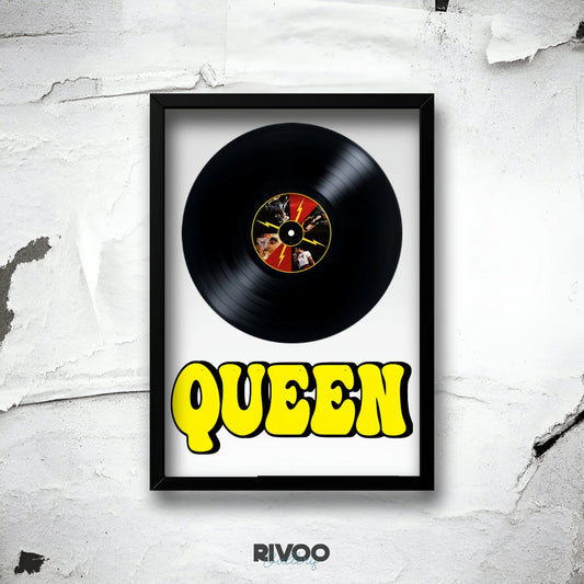 Queen framed vinyl