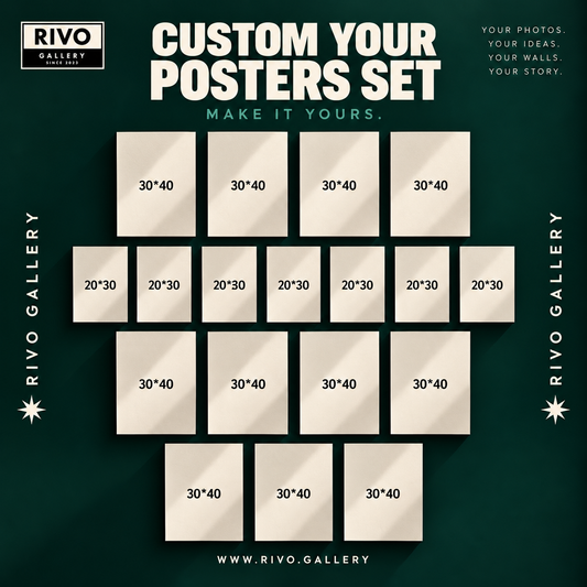 CUSTOM YOUR POSTERS SET
