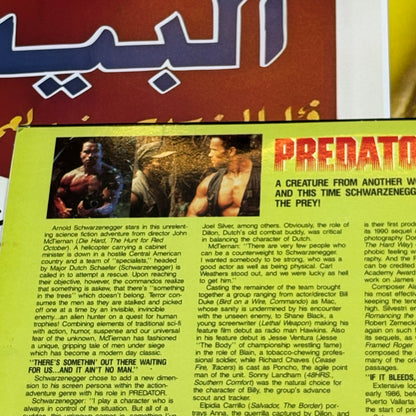 SCHWARZENEGGER PREDATOR