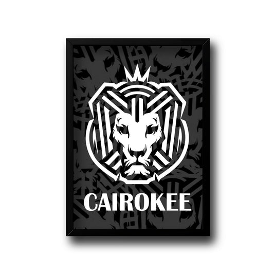 Cairokee gray logo frame