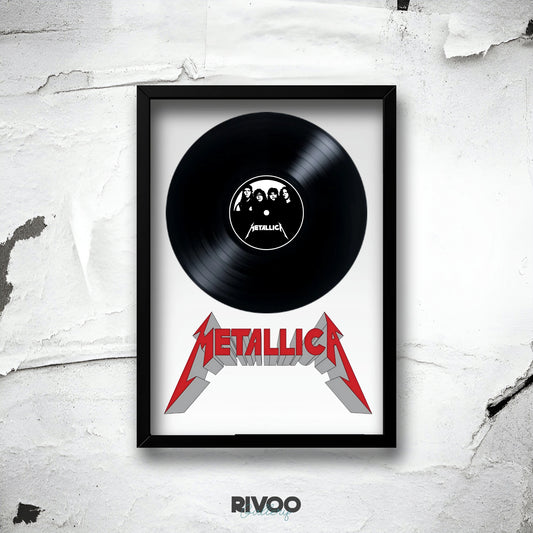 Metallica framed vinyl