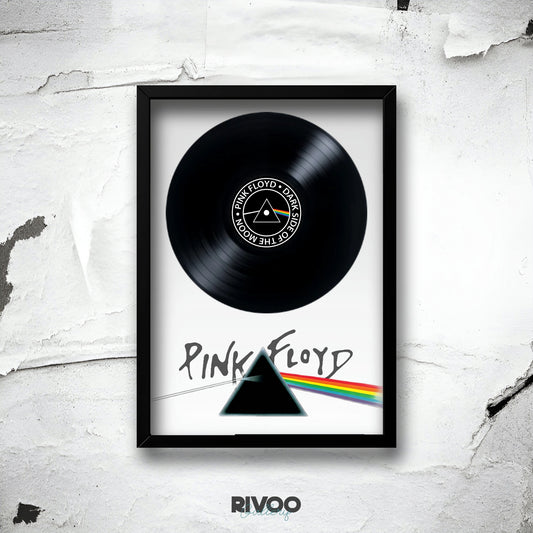 Pink floyd framed vinyl