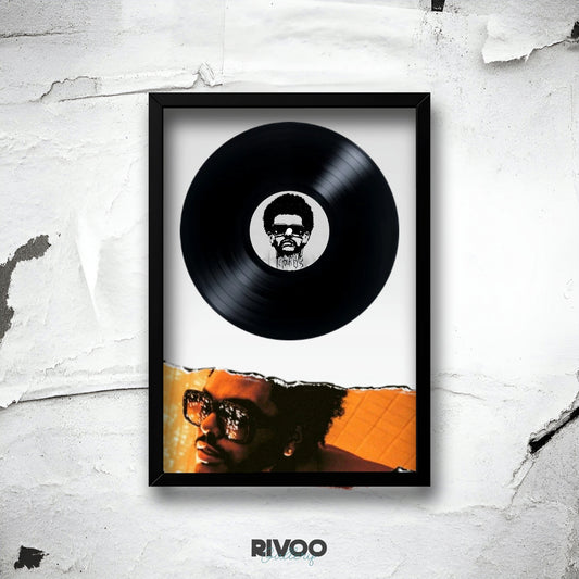 The weeknd framed vinyl