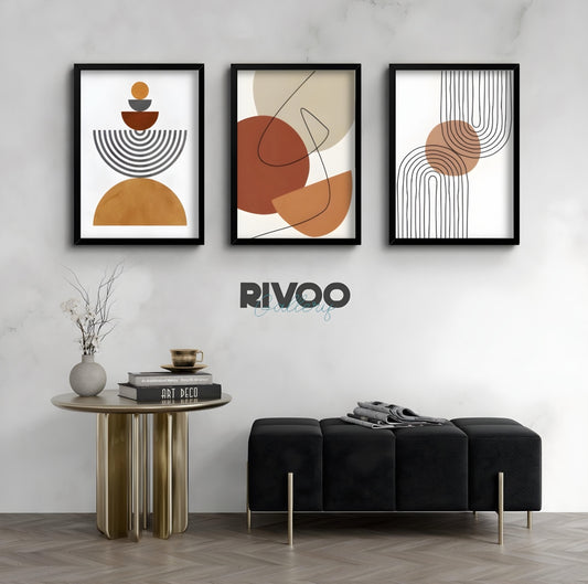 Frames wall art simple collection set