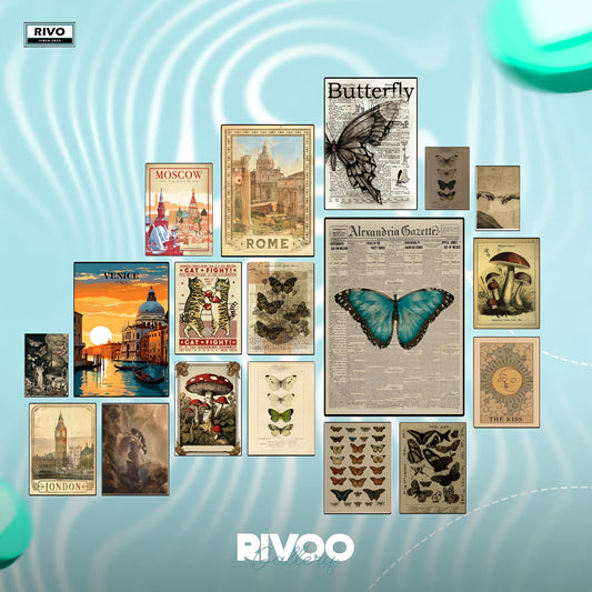 Art posters set