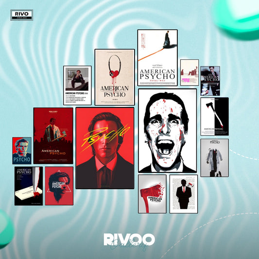 American psycho posters set