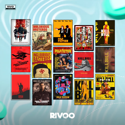 Top movies posters set