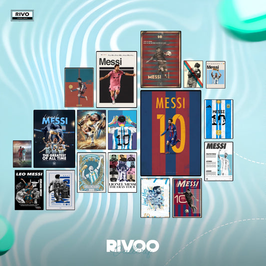 Messi posters set