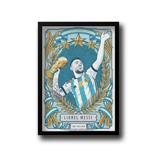 FIFA world cup (messi) frame