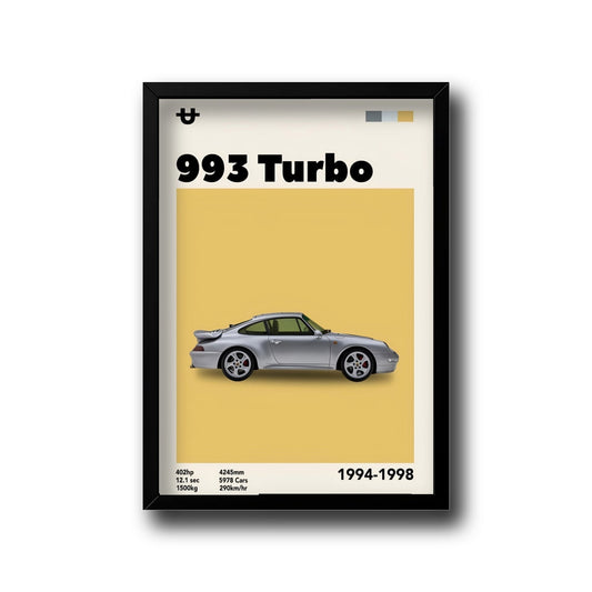 Porsche 993 turbo frame