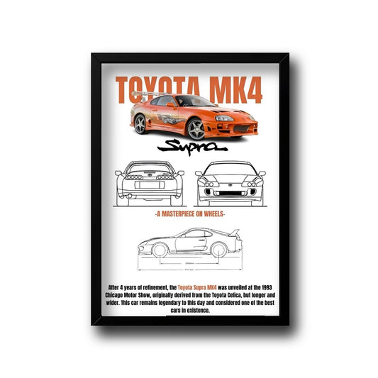 Toyota Supra MK4 frame