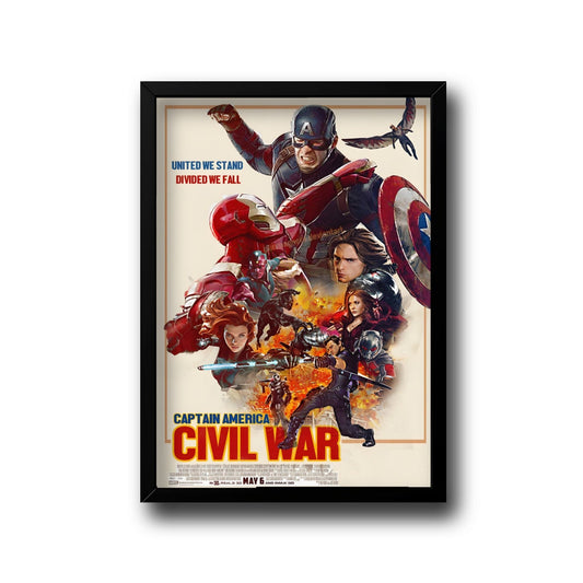 Captain America 'Civil war' frame