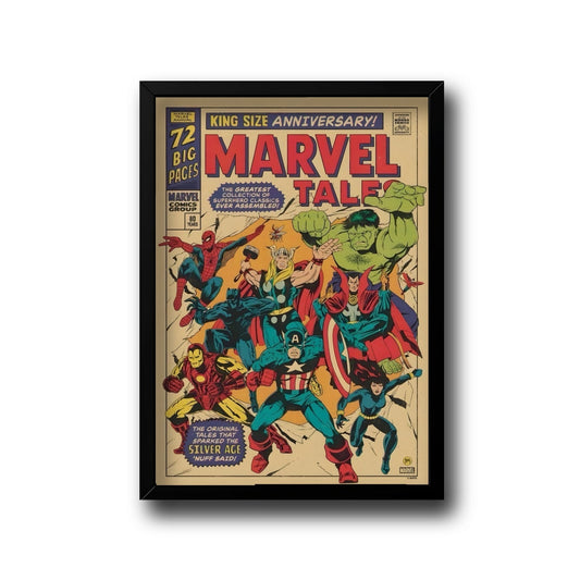 Marvel comics frame