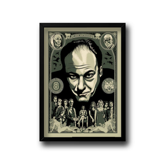 The sopranos frame
