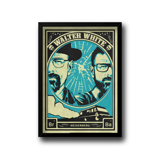 Walter white & Heisenberg frame