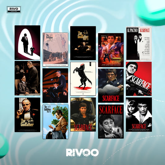Al Pacino films posters set