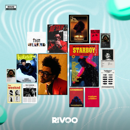 Theweeknd posters set