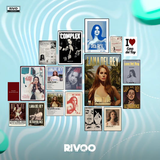 Lana del rey posters set