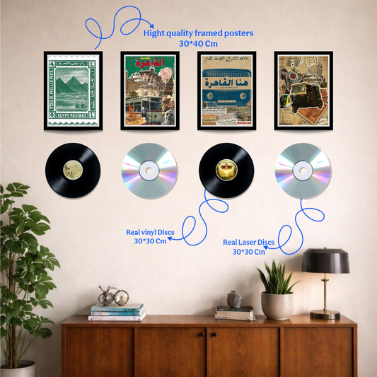 Cairo wall art bundle