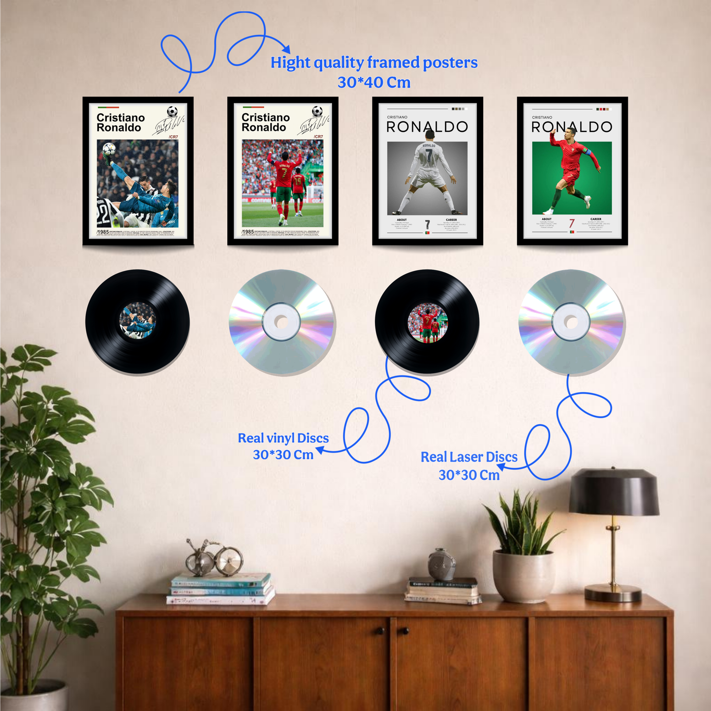 Cr7 wall art bundle