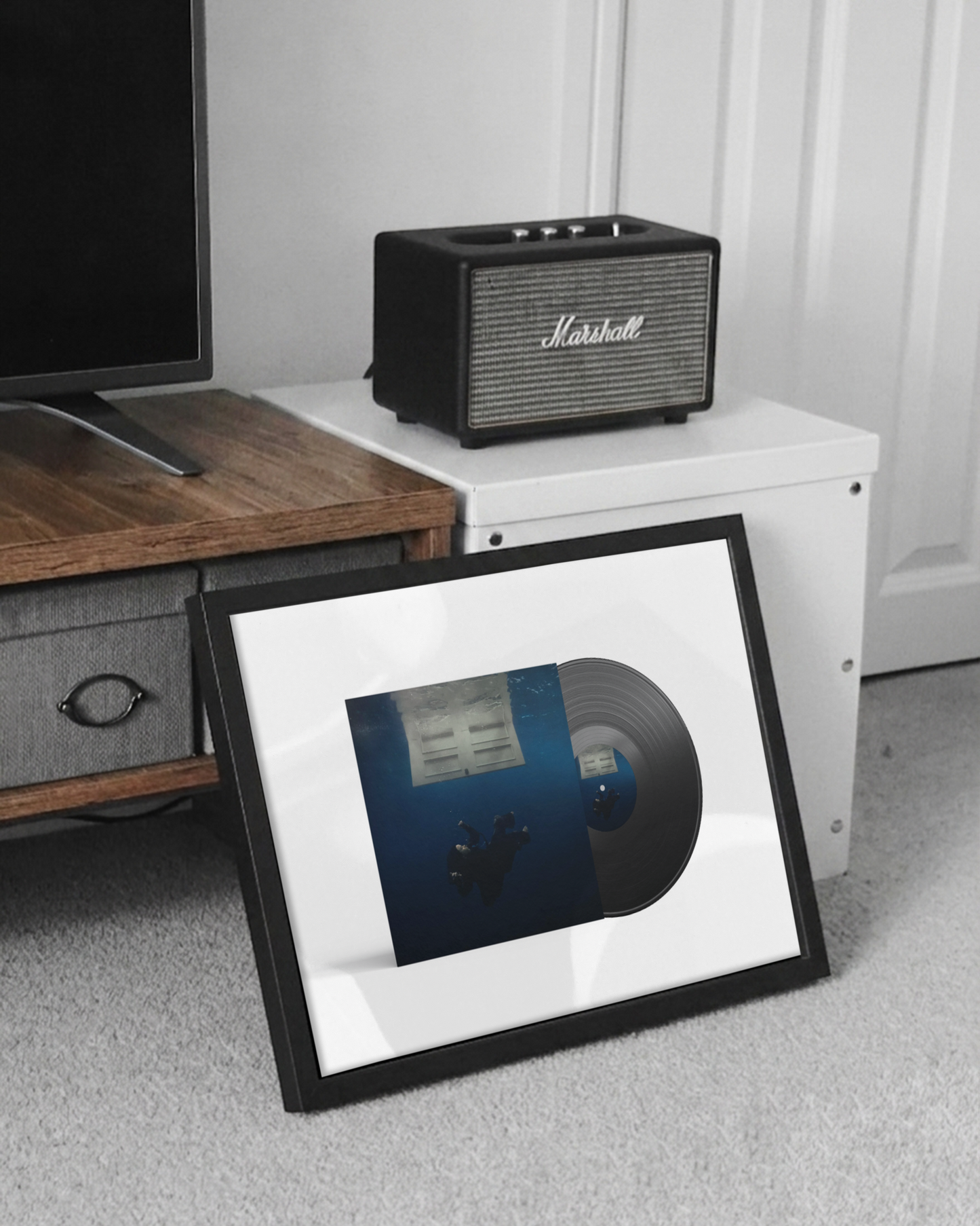 Billie eilish framed vinyl
