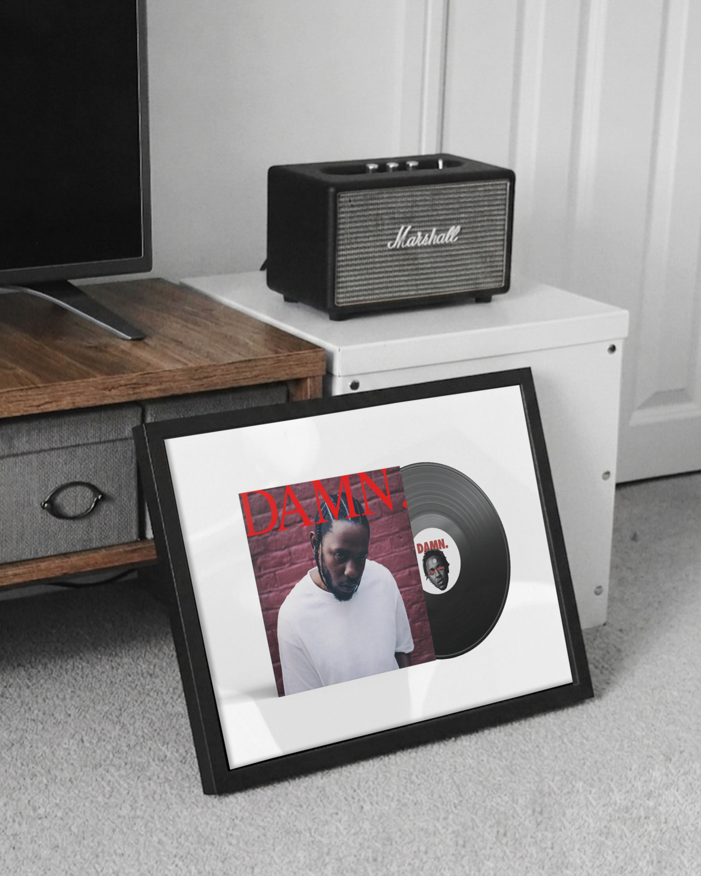 Damn framed vinyl
