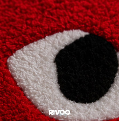 Heart Rug close-up