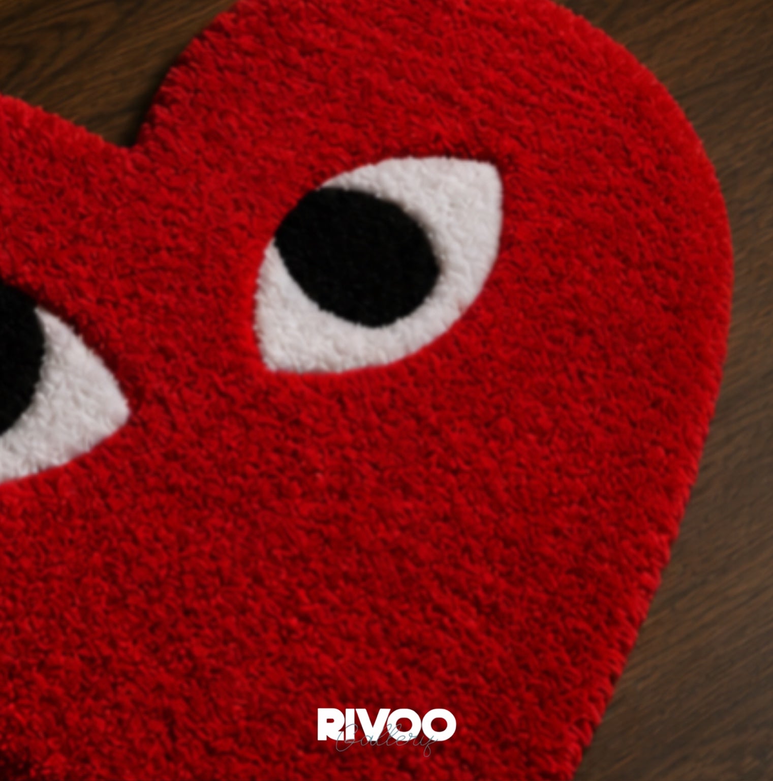 Heart Rug detail