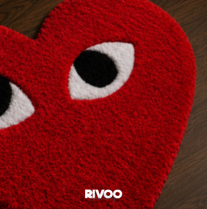Heart Rug detail