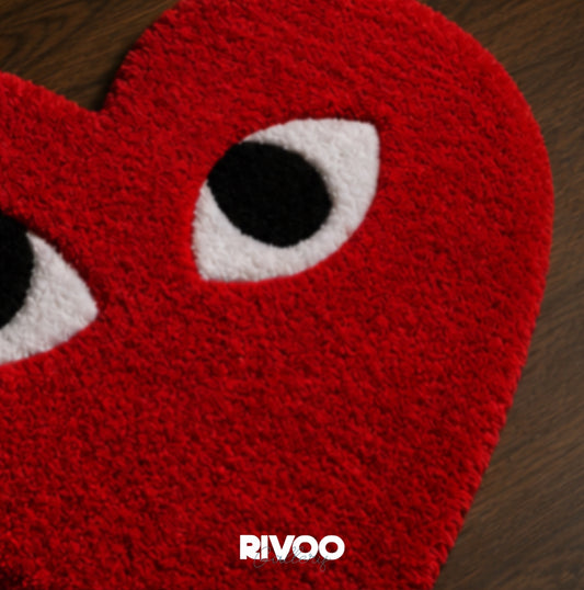 Heart Rug detail